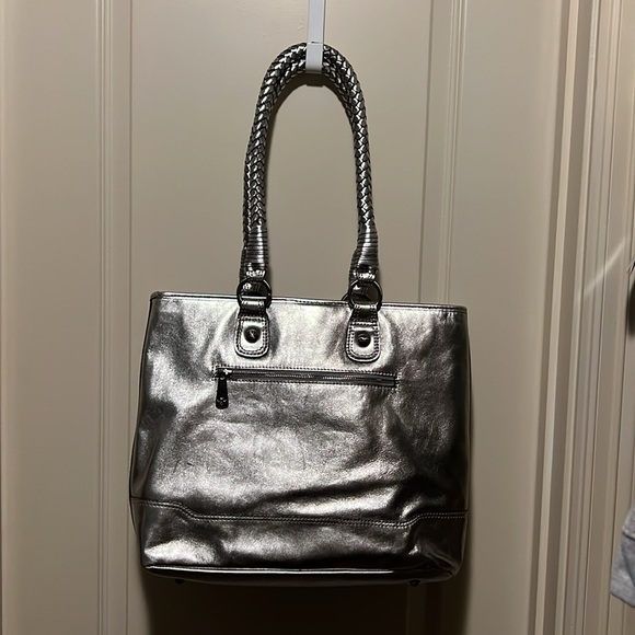 Patricia Nash Lesina Tote Discovery Antique Platinum - Picture 5 of 12